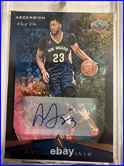 Anthony Davis 2017-18 Panini Ascension Basketball Autograph #1/1 Pelicans Lakers