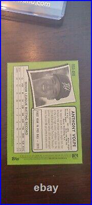 Anthony Volpe 2020 Topps Heritage Minor League Rookie Auto RC #ROA-AVO JS19