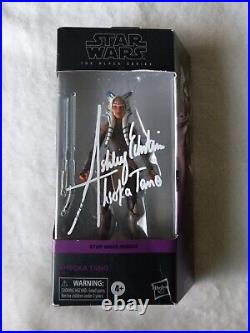Ashley Eckstein Autographed Star Wars Black Series Rebels Ahsoka Tano 6 AF