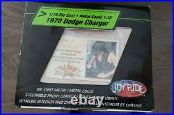 Authentic Letty Autographed The Fast and The Furious 1970 Dodge Charger 118