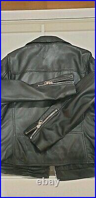 Autograph Leather Biker Jacket size 16
