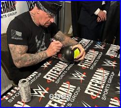 Autograph The Undertaker WWE Commemorative Urn Wrestlemania 38 Dallas Signed