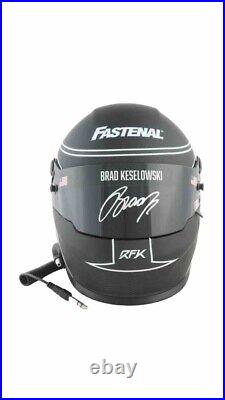 Autographed Brad Keselowski Full Size Fastenal Helmet PA AUTO COA