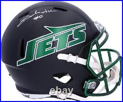 Autographed Braelon Allen Jets Helmet Fanatics Authentic COA Item#13857873