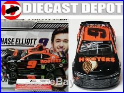 Autographed Chase Elliott 2020 Hooters Black Night Owl 1/24 Action