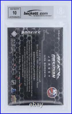 Autographed Ilya Sorokin Islanders Hockey Slabbed Rookie Card Item#13265577 COA
