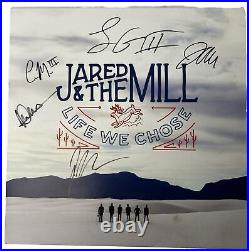 Autographed JARED & THE MILL Life We Chose Unplayed Vinyl Independent Release