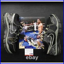 Autographed Nike Trainer 1 Pacquiao Lights Out Size 10