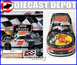 Autographed Noah Gragson 2020 Daytona Win Bass Pro Shops/ Black Riffle 1/24 Ac