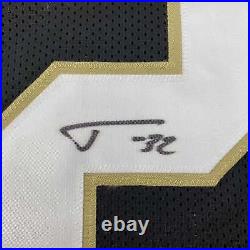 Autographed/Signed Tyrann Mathieu New Orleans Black Football Jersey JSA COA