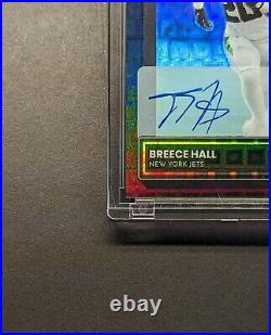 BREECE HALL Rookie Auto 2022 Optic Black Pandora Holo Prizm SP /25 RC