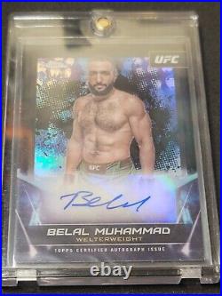 Belal Muhammad Auto 10/10 NEW CHAMP? 2024 Topps Chrome