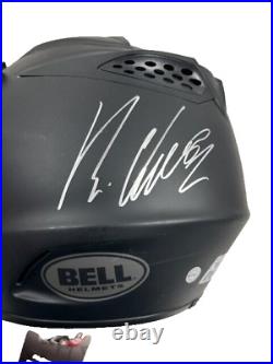 Bell Motocross Medium Helmet Dirtbike MX Autographed Signed Ryan Villopoto #2