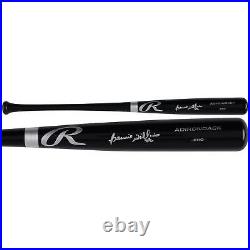 Bernie Williams New York Yankees Autographed Black Rawlings Pro Model Bat