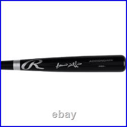 Bernie Williams New York Yankees Autographed Black Rawlings Pro Model Bat