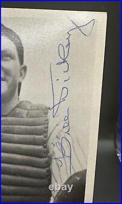 Bill Dickey Signed Autograph 1936 Goudey Wide Pen Premium R314 Jsa Coa Mint Auto