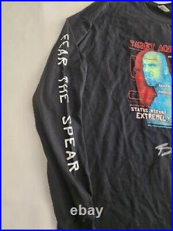 Bill Goldberg Vintage Shirt Autographed Mens XL 90s Wrestling Championship Wcw