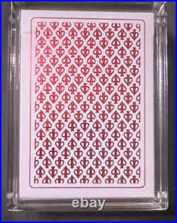 Black Lions Red Edition Playing Cards Signed Autographed by David Blaine
