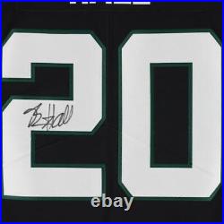 Breece Hall New York Jets Autographed Black Nike Limited Jersey