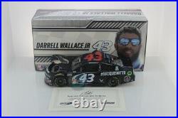 Bubba Wallace #43 2020 Autographed Black Lives Matter 1/24 New Free Shipping
