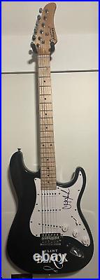 CLINT BLACK AUTOGRAPHED BRAND NEW ELECTRIC GUITAR WithCOA