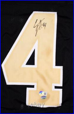 Cameron Jordan Autographed Black Pro Style Jersey-Beckett Hologram Black