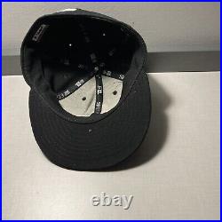 Chicago White Sox New Era 59Fifty Autographed Fitted Cap Hat Adult 7 1/8 Black