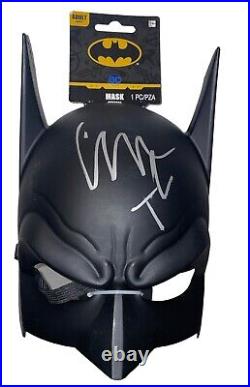 Christian Bale Signed Autograph The Dark Knight Batman MASK DC Beckett BAS COA