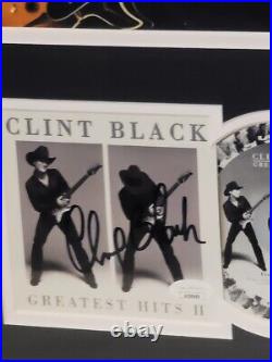 Clint Black SIGNED AUTOGRAPHED Greatest Hits II CD CERTIFIED JSA Certified