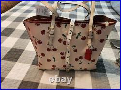 Coach Handbag & Wallet Cherry Mollie Option NWT With 3 Compartments