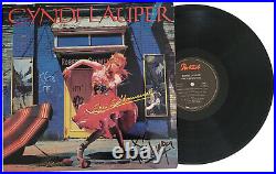 Cyndi Lauper Signed Shes So Unsual Album COA Proof Autographed Vinyl Record