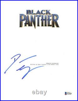 Danai Gurira Signed Black Panther Script Marvel Authentic Autograph Beckett Coa