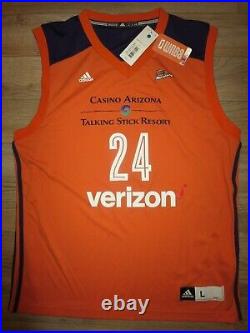 DeWanna Bonner #24 Phoenix Mercury Wnba adidas Jersey LG Autograph Signed NEW