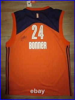 DeWanna Bonner #24 Phoenix Mercury Wnba adidas Jersey LG Autograph Signed NEW