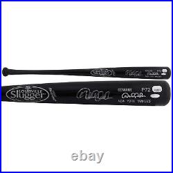 Derek Jeter New York Yankees Autographed Game Model Black Bat