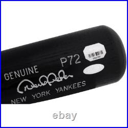 Derek Jeter New York Yankees Autographed Game Model Black Bat