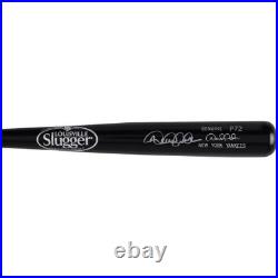 Derek Jeter New York Yankees Autographed Game Model Black Bat