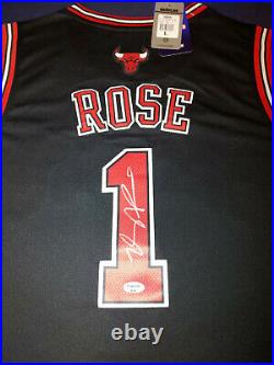 Derrick Rose Official Swingman Signed Autographed Jersey Certified Auto