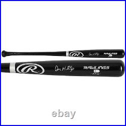 Don Mattingly New York Yankees Autographed Rawlings Pro Black Bat