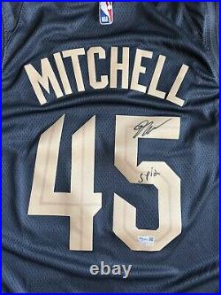 Donovan Mitchell Cleveland Cavaliers Autograph Black 22-23 NWT Authentic XL