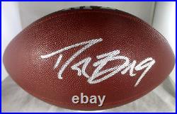 Drew Brees / Autographed Wilsob Brand Silver Logo Full Size Football / COA