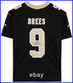 Drew Brees NFL New Orleans Saints Autographed Nike Limited Black Jersey