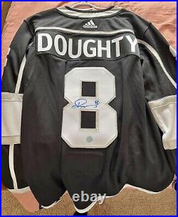 Drew Doughty Signed Autographed Los Angeles Kings Black Jersey-COA NWT