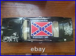 Dukes of Hazard Black General Lee Autographed EXTREMELY RARE