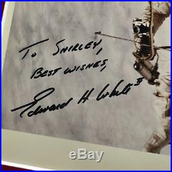 EDWARD H WHITE PSA/DNA & Zarelli LOA Signed Gemini IV Black Number Autograph