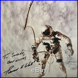 EDWARD H WHITE PSA/DNA & Zarelli LOA Signed Gemini IV Black Number Autograph