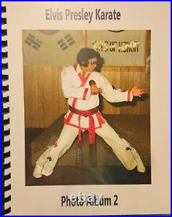 Elvis Presley AUTOGRAPHED Karate Photo Book, New Release Auto By HEBLER & CARMAN