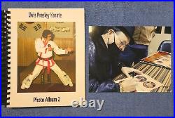 Elvis Presley AUTOGRAPHED Karate Photo Book, New Release Auto By HEBLER & CARMAN