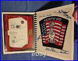 Elvis Presley AUTOGRAPHED Karate Photo Book, New Release Auto By HEBLER & CARMAN