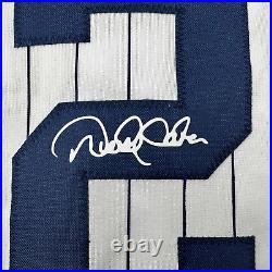 Facsimile Autographed Derek Jeter New York Pinstripe Reprint Laser Auto Baseball